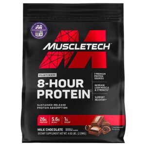 MuscleTech Platinum 8-Hour Protein – 4.6 lbs