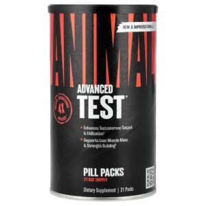 Animal Advanced Test, 21 Packs
