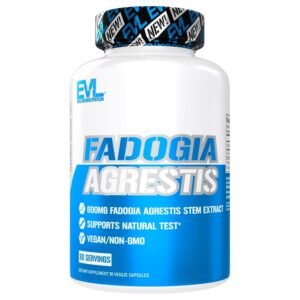 EVLution Nutrition Fadogia Agrestis, 600 mg, 30 Veggie Capsules
