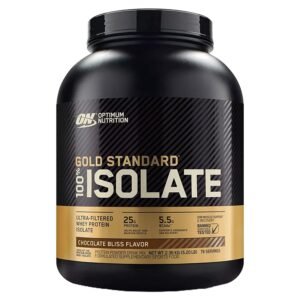 Optimum Nutrition Gold Standard 100% Isolate, 5.20 lbs
