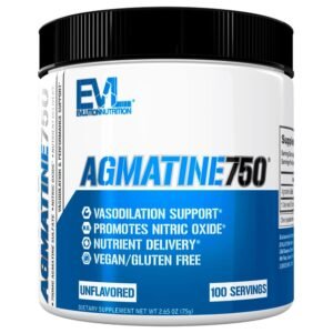 EVLution Nutrition Agmatine750, Unflavored, 100 Servings