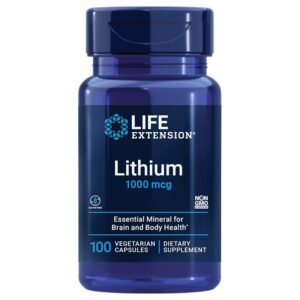 Life Extension Lithium, 1,000 mcg, 100 Vegetarian Capsules