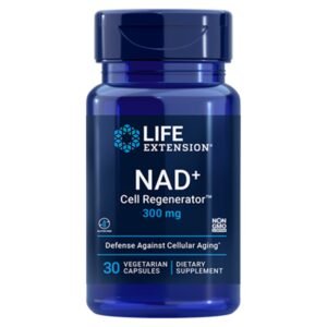 Life Extension NAD+ Cell Regenerator 300 mg, 30 Vegetarian Capsules