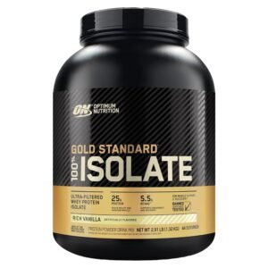 Optimum Nutrition Gold Standard 100% Isolate, 3 lbs