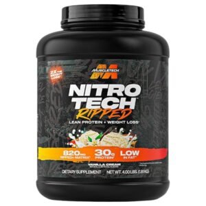 MuscleTech NitroTech Ripped, 4 lbs