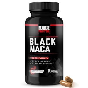 Force Factor Fundamentals Black Maca, 60 Capsules