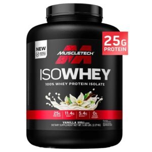 MuscleTech IsoWhey, 5 lbs