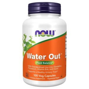 NOW Foods Water Out Fluid Balance, 100 Veg Capsules