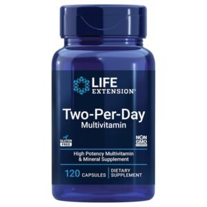 Life Extension Two-Per-Day Multivitamin, 120 Capsules