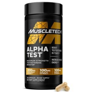 MuscleTech AlphaTest, 120 Capsules