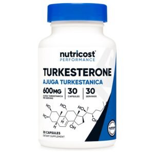 Nutricost Performance Turkesterone, 30 Capsules