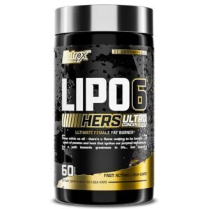 Nutrex Research Lipo-6 Hers Ultra Concentrate, 60 Capsules