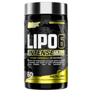 Nutrex Research Lipo-6 Intense Ultra Concentrate, 60 Capsules