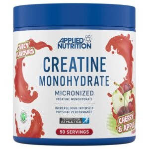 Applied Nutrition, Creatine Monohydrate Micronized, Cherry & Apple, 50 Servings