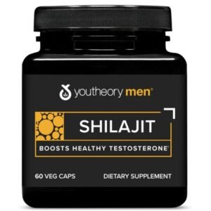 Youtheory Men Shilajit, 60 Veg Caps