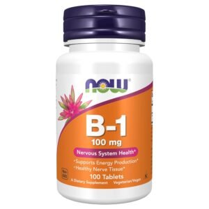 NOW Foods B-1 100 mg, 100 Tablets