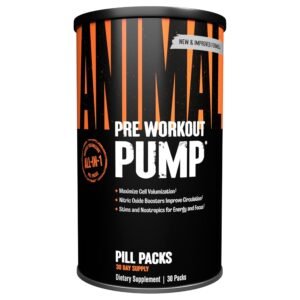 Animal Pump Muscle Volumizing Preworkout Pack, 30 Packs