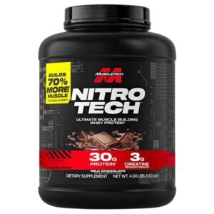 MuscleTech Nitro-Tech Whey Protein, 4 lbs