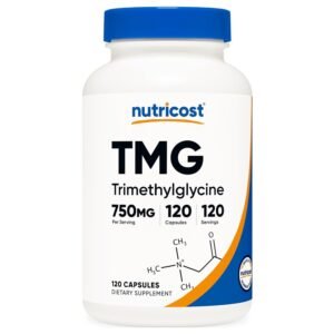 Nutricost TMG 750 mg, 120 Capsules