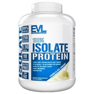 EVLution Nutrition 100% Isolate Protein, 5 lbs