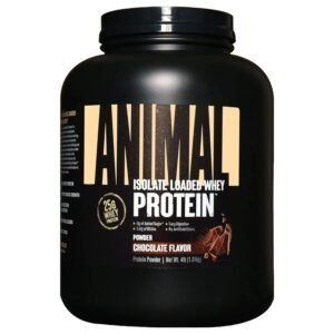 Animal Isolate Loaded Whey Protein, 4 lbs
