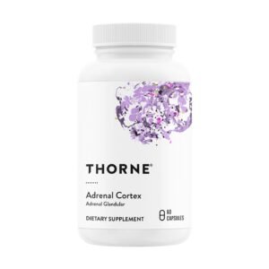 Thorne Adrenal Cortex – 60 Capsules (50 mg per Capsule)