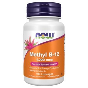 NOW Foods Methyl B-12 1,000 mcg, 100 Lozenges