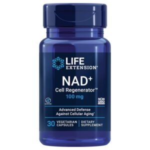 Life Extension NAD+ Cell Regenerator 100 mg, 30 Vegetarian Capsules