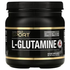 California Gold Nutrition L-Glutamine Powder, Unflavored, 91 Servings