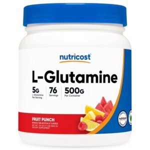 Nutricost L-Glutamine, 76 Servings