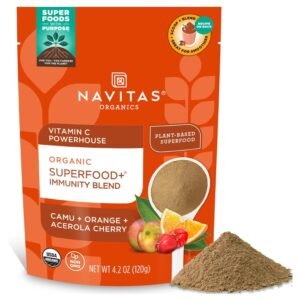 Navitas Organics Organic Superfood+ Immunity Blend, 30 Servings