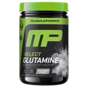 MusclePharm Glutamine Powder,Unflavored, 60 Servings