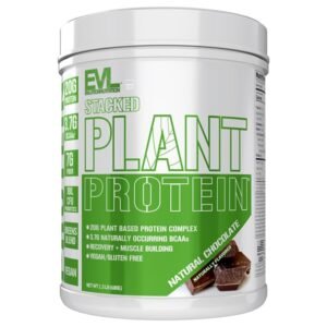 EVLution Nutrition Stacked Plant Protein, 18 Servings