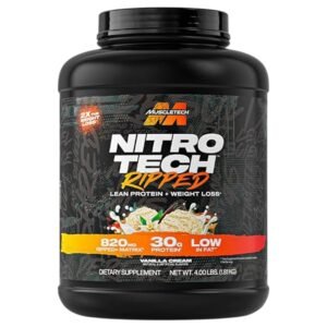 MuscleTech NitroTech Ripped, 4 lbs