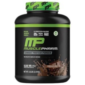 MusclePharm Combat Protein Powder, Chocolate Milk, 6.2 lbs