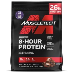MuscleTech Platinum 8-Hour Protein, 4.6 lbs