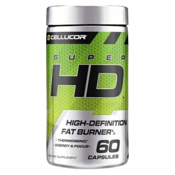 Cellucor, Super HD, High-Definition Fat Burner, 60 Capsules