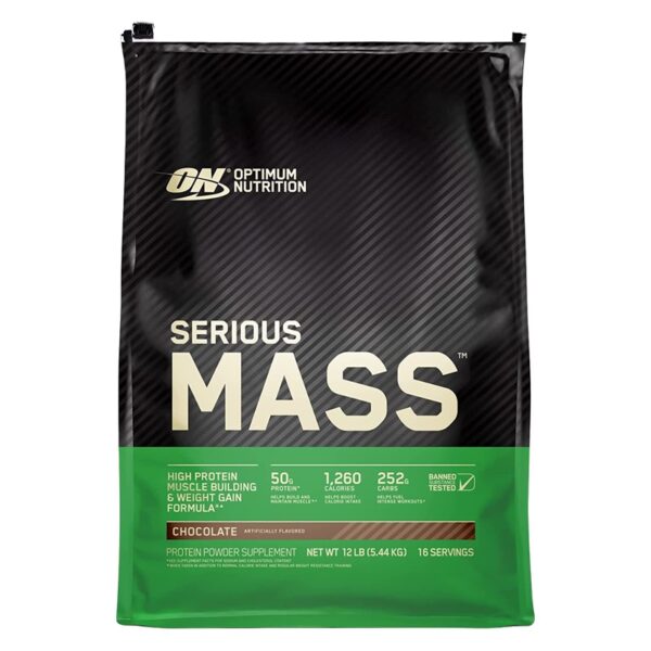 Optimum Nutrition, Serious Mass, 12 lbs