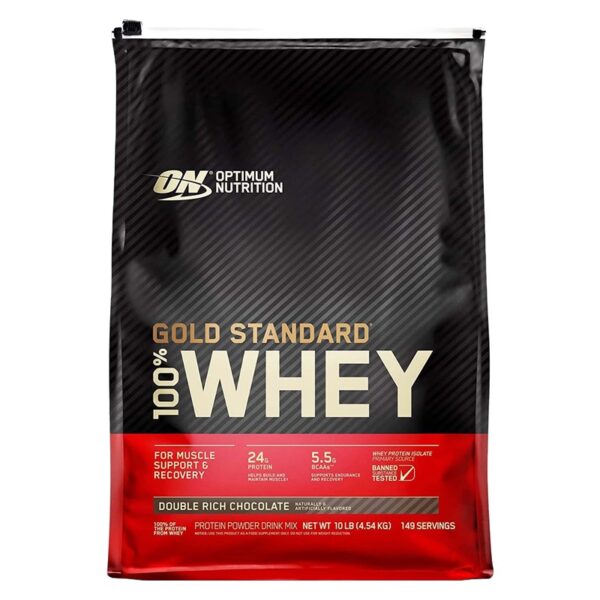 Optimum Nutrition, Gold Standard 100% Whey, 10 lbs