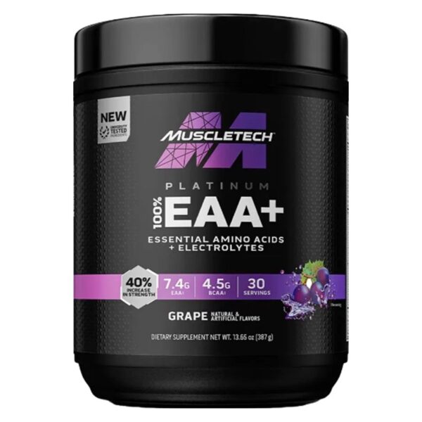 MuscleTech, Platinum 100% EAA+, 30 Servings