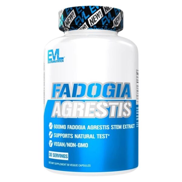 EVLution Nutrition, Fadogia Agrestis, 600 mg, 30 Veggie Capsules