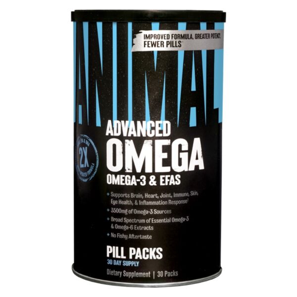 Animal, Advanced Omega-3 & EFAS Pill Packs, 30 Packs