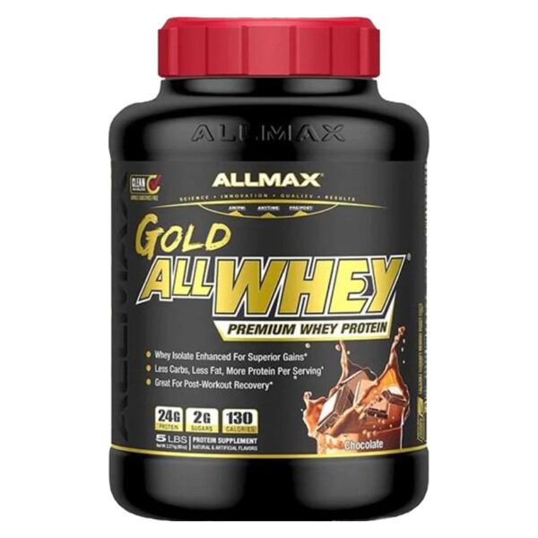 ALLMAX, Gold AllWhey, Premium Whey Protein, 5 lbs