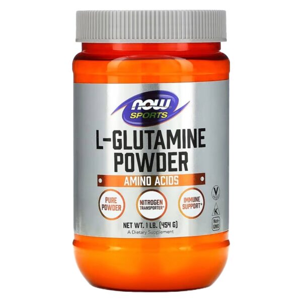 NOW Foods, Sports, L-Glutamine Powder, 91 Servings