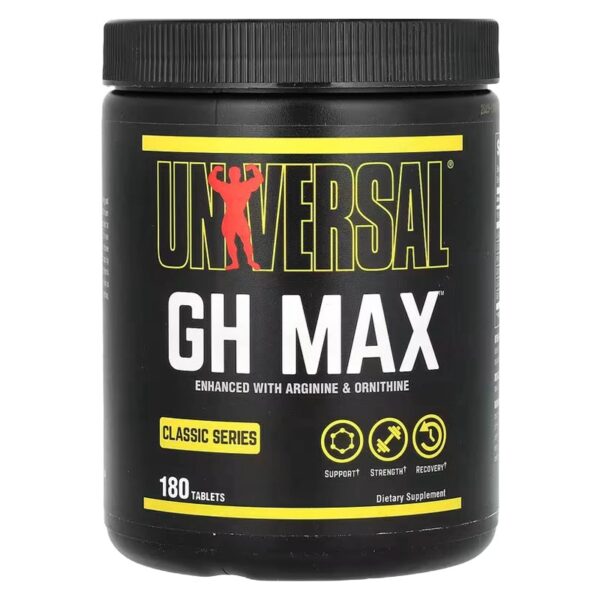 Universal U, Classic Series, GH Max, 180 Tablets