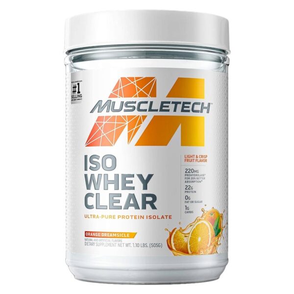 MuscleTech, ISO Whey Clear, 1.1 lbs