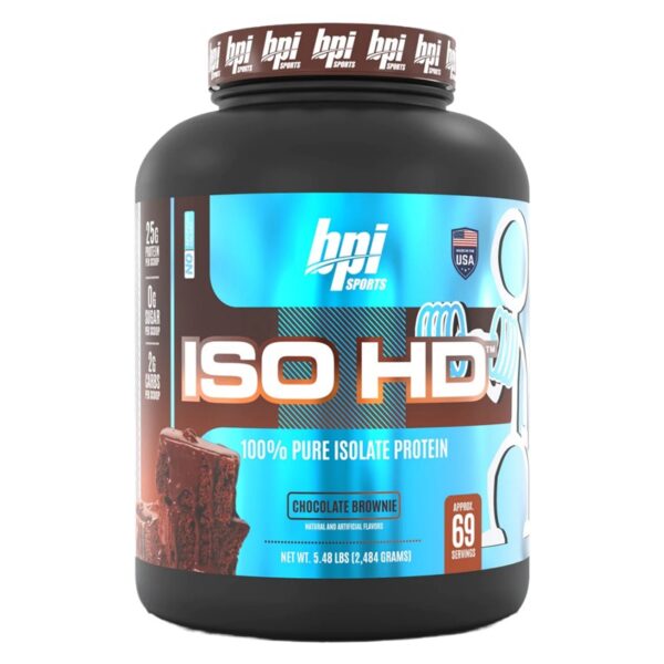 BPI Sports, ISO HD, 100% Pure Isolate Protein, 4.9 lbs