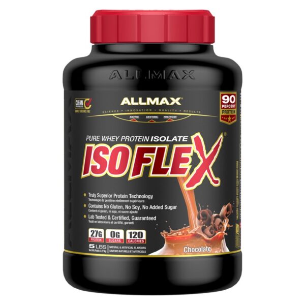 ALLMAX, Isoflex, 100% Pure Whey Protein Isolate, 5 lbs