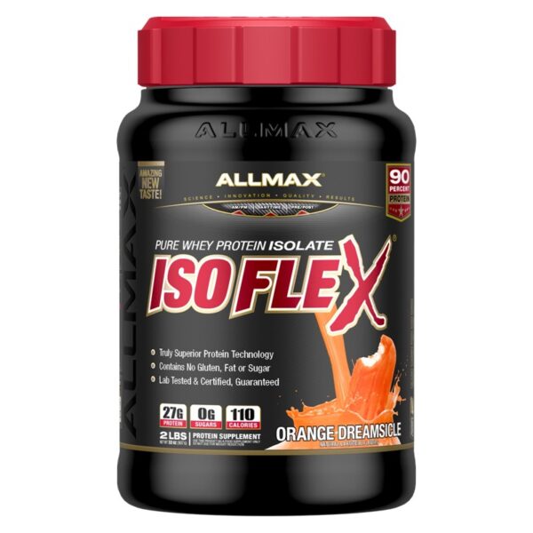 ALLMAX, Isoflex, 100% Pure Whey Protein Isolate, 2 lbs