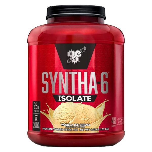 BSN, Syntha-6 Isolate, Protein Powder Drink Mix, 4.02 lbs